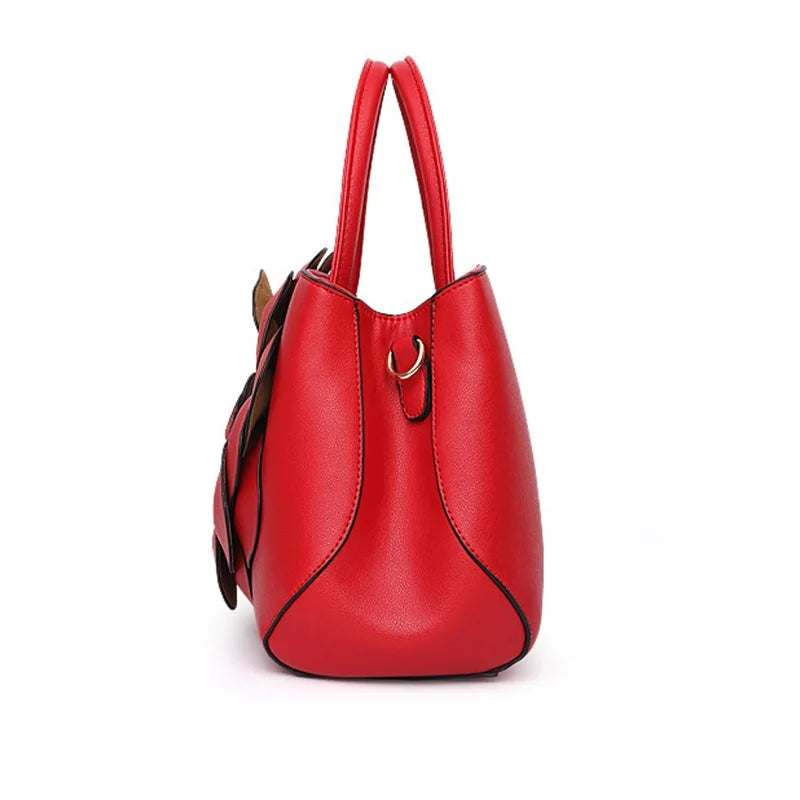 BOLSA TOTE FEMININA DE COURO IMPERMEÁVEL - FLORATA