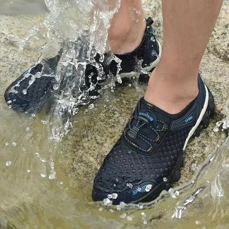 Tênis Masculino AquaSport - Respirável à Prova D'água