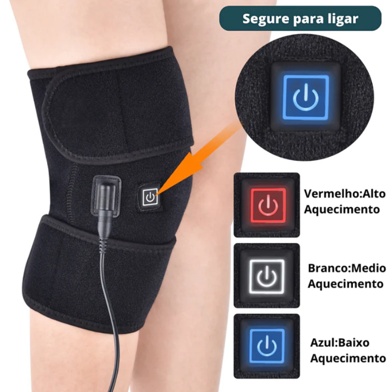 Joelheira Terapêutica de Aquecimento