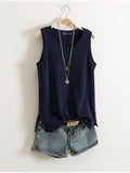 Blusa Regata Alana Roupas (Regata Feminina 1) Dashui Preta M 