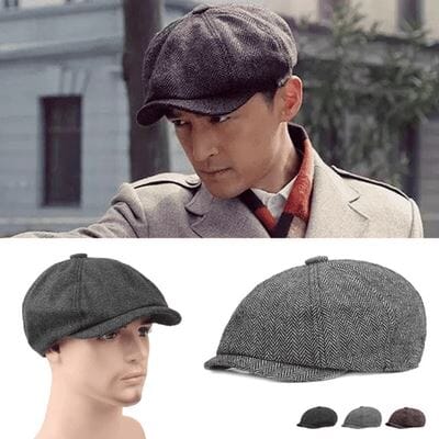 Boina Masculina Italiana Elegance Joias & Acessórios (Boina 1) Dashui 