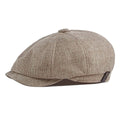 Boina Masculina Italiana Elegance Joias & Acessórios (Boina 1) Dashui Cáqui 