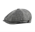 Boina Masculina Italiana Elegance Joias & Acessórios (Boina 1) Dashui Cinza 