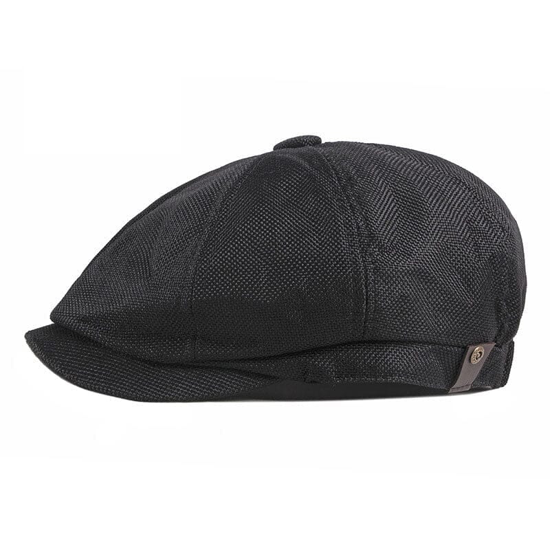 Boina Masculina Italiana Elegance Joias & Acessórios (Boina 1) Dashui Preto 