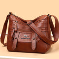 Bolsa Couro Gentle Joias & Acessórios (Bolsa 1) Dashui Marrom 