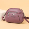 Bolsa Couro Jade Joias & Acessórios (Bolsa 12) Dashui Roxo 