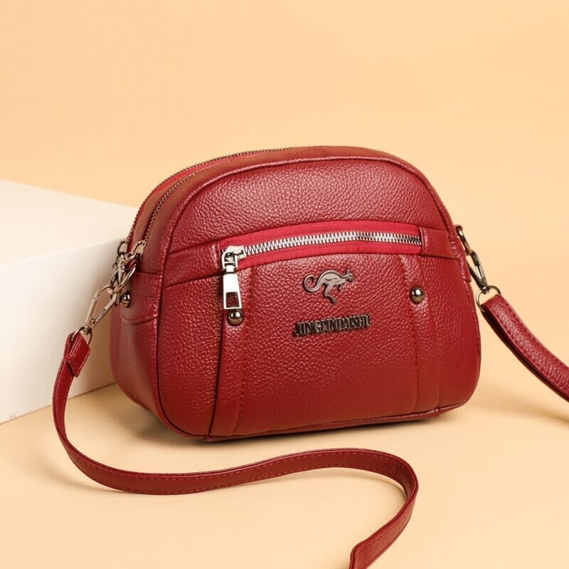Bolsa Couro Jade Joias & Acessórios (Bolsa 12) Dashui Vermelho 