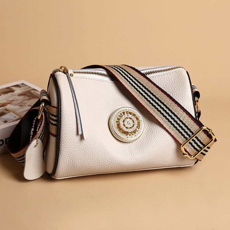 Bolsa de Couro Feminina Bella Fashion Joias & Acessórios (Bolsa 7) Dashui 