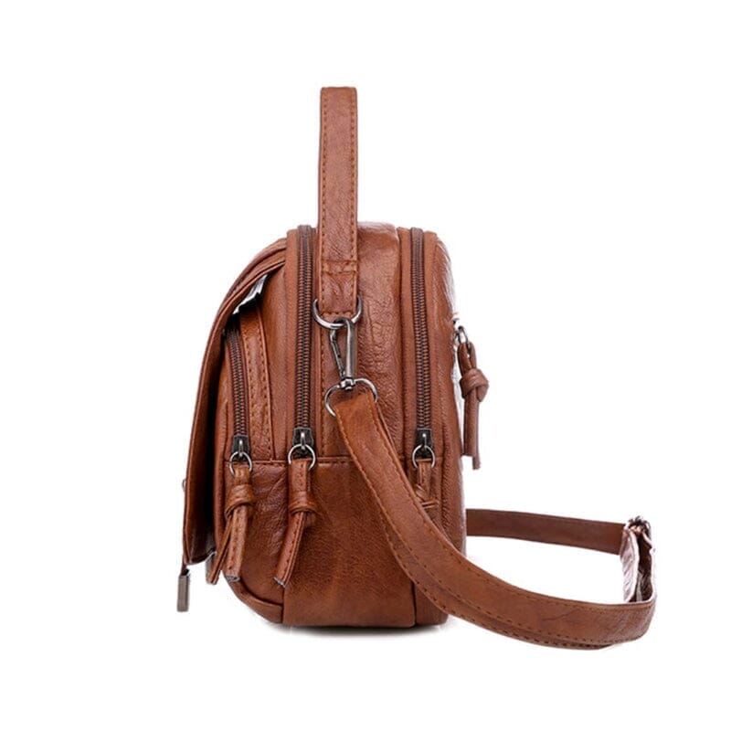 Bolsa de Ombro de Couro Feminina Roupas (Bolsa Feminina 4) Dashui 