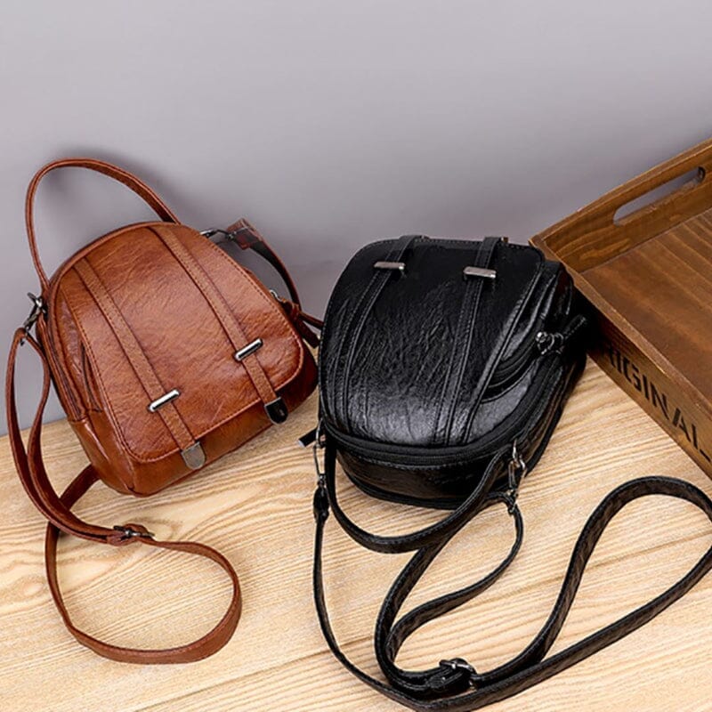 Bolsa de Ombro de Couro Feminina Roupas (Bolsa Feminina 4) Dashui 