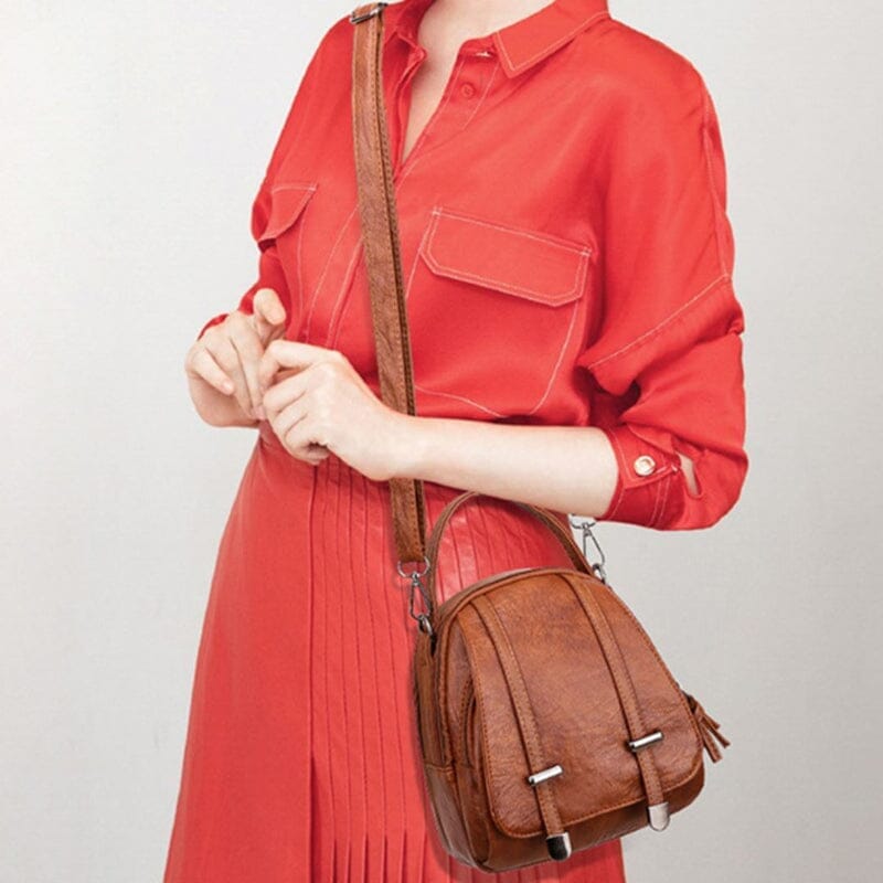 Bolsa de Ombro de Couro Feminina Roupas (Bolsa Feminina 4) Dashui 