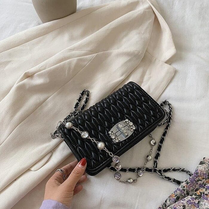 Bolsa feminina Ariane Joias & Acessórios (Bolsa 4) Dashui Preto 