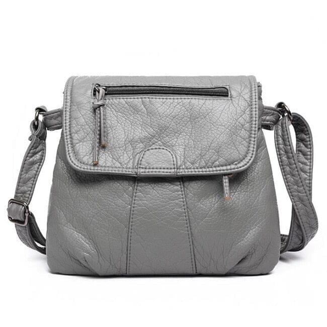 Bolsa Feminina Crossbody Aurora Vintage Tiracolo Joias & Acessórios (Bolsa 8) Dashui Cinza 