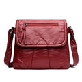 Bolsa Feminina Crossbody Aurora Vintage Tiracolo Joias & Acessórios (Bolsa 8) Dashui Vermelho 