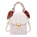 Bolsa Pequena Victoria Roupas (Bolsas 2) Dashui Branca Floral 