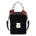 Bolsa Pequena Victoria Roupas (Bolsas 2) Dashui Preta e marrom 