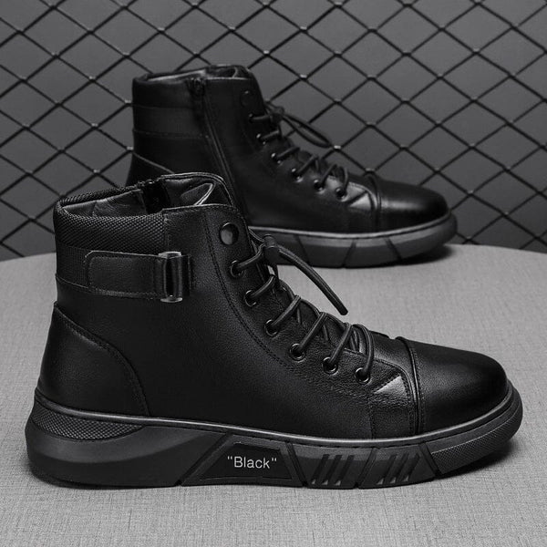 Bota de Couro Martin Italiano Calçados (Bota Masculina 1) Dashui 37 