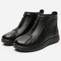 Bota de Inverno Impermeável com Interior Aveludado Hot Comfort Calçados (Bota Femina 10) Dashui Preto 34 