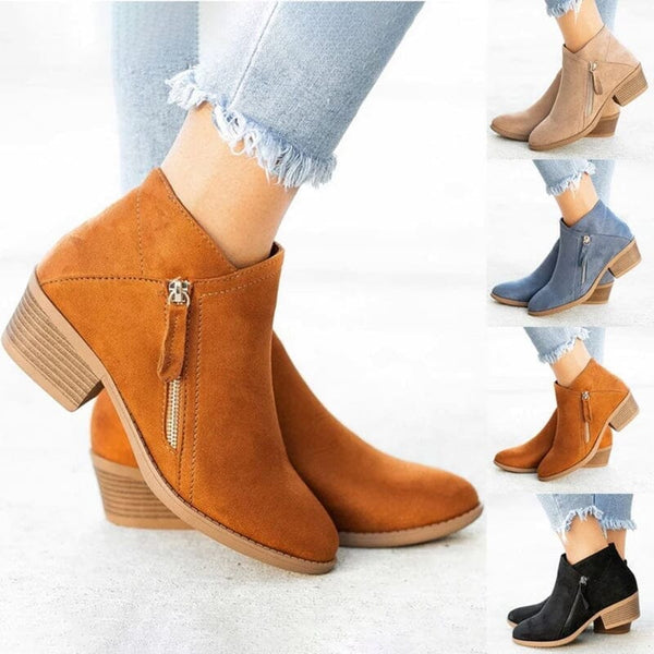 Bota Feminina de Salto Calçados (Bota Feminina 3) Dashui 