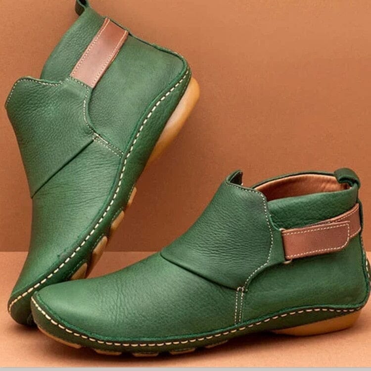 Bota Feminina Lana Calçados (Bota Feminina 4) Dashui Verde 35 