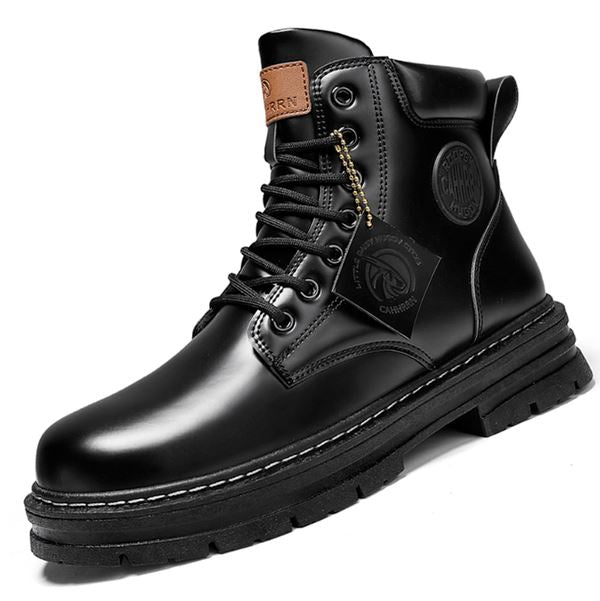 Bota Impermeável Iron Guard [Ultra Resistente] Camping & Trilha (Bota 1) Lojas Quinho 37 Preto 