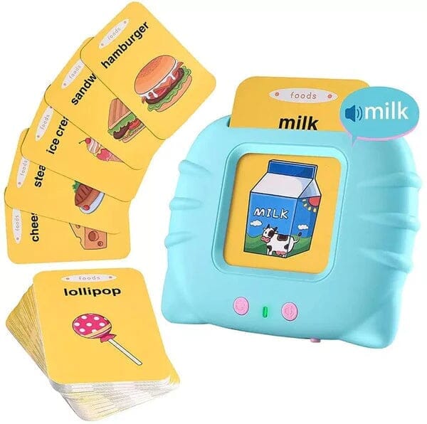 CardKids Educacional para Aprender Inglês 224 Palavras Infantil (Carta Educacional 1) Dashui Azul 