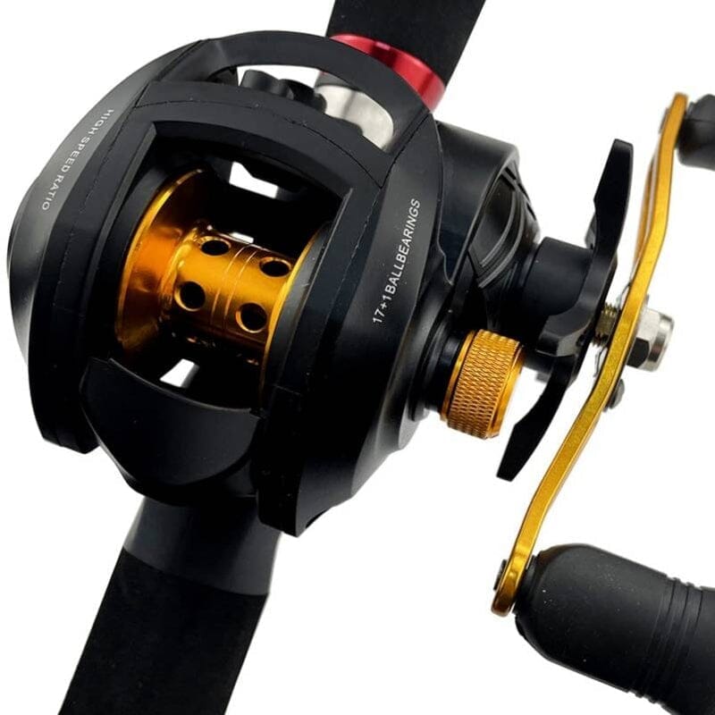 Carretilha de Pesca Ghotda GF2000 18 Rolamentos e Drag 8kg Esportes (Carretilha de Pesca 7) Dashui 