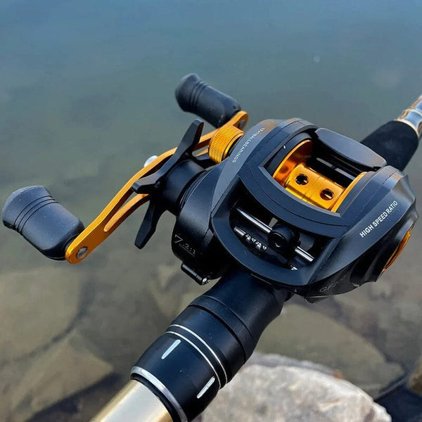 Carretilha de Pesca Ghotda GF2000 18 Rolamentos e Drag 8kg Esportes (Carretilha de Pesca 7) Dashui 