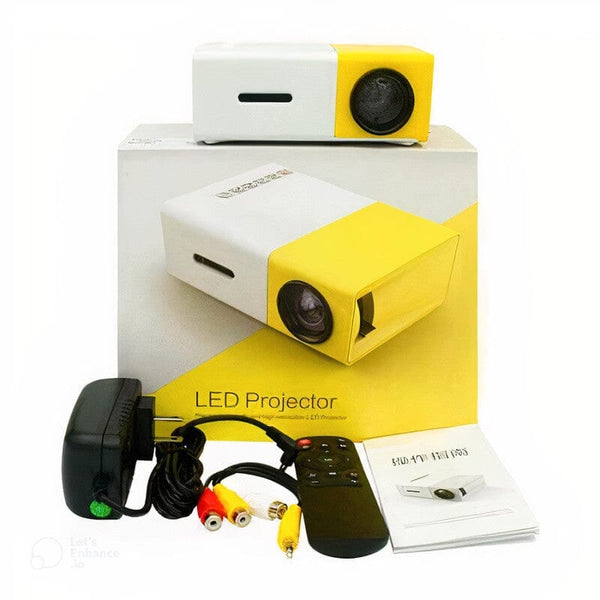 Cine Smart HD - Mini Projetor Portátil Alta Definição Eletrônicos (Projetor 1) Dashui 