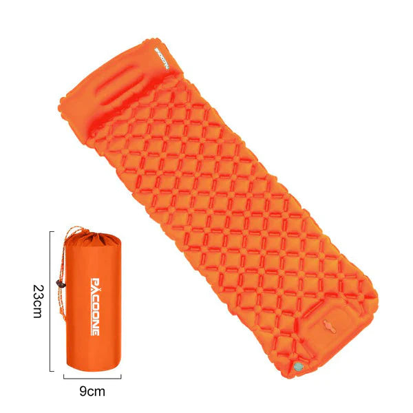 Colchão Inflável de Acampamento Casa (Colchão Inflável 1) Dm Stores Laranja 