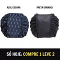 CosmeticBag - A Necessaire Definitiva (COMPRE 1 LEVE 2) Saude & Beleza (Cosméticos 1) Dashui Azul Escuro + Preto 