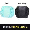 CosmeticBag - A Necessaire Definitiva (COMPRE 1 LEVE 2) Saude & Beleza (Cosméticos 1) Dashui Ciano + Preto 