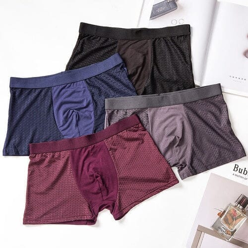 Cueca Ice Comfort 4 Peças Roupas (Cueca 1) Dashui Compre 2 Leve 4 P 