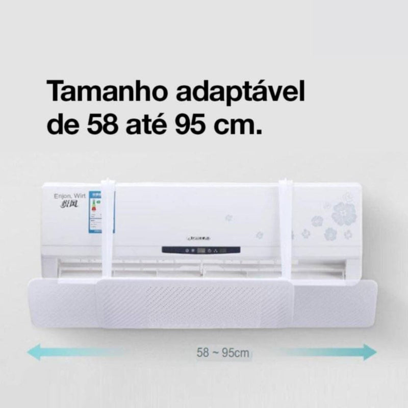 Defletor de Ar Condicionado Ajustável Casa (Ar Condicionado 2) Dashui 58-95cm 