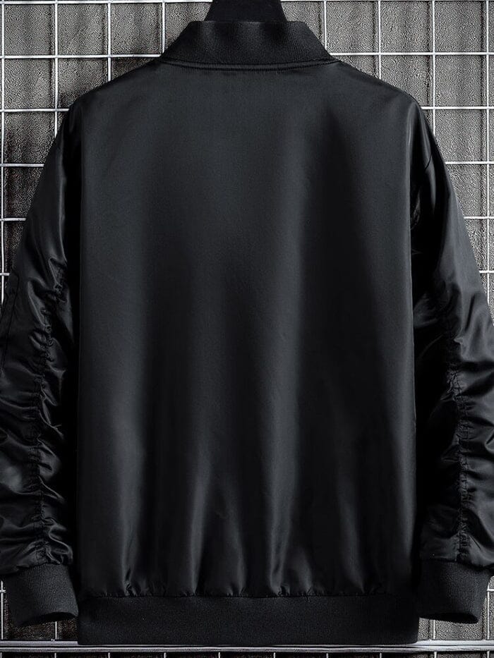 Jaqueta Bomber Classic - Jaqueta de Alto Padrão Estilo Americana Roupas (Jaqueta Masculina 8) Dashui 
