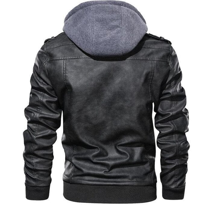 Jaqueta Imponence - Clássica em Couro PU Outono/Inverno 2023 Roupas (Jaqueta Masculina 6) Dashui 