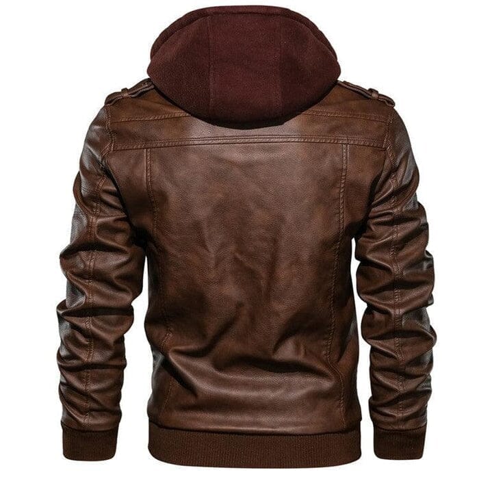 Jaqueta Imponence - Clássica em Couro PU Outono/Inverno 2023 Roupas (Jaqueta Masculina 6) Dashui 
