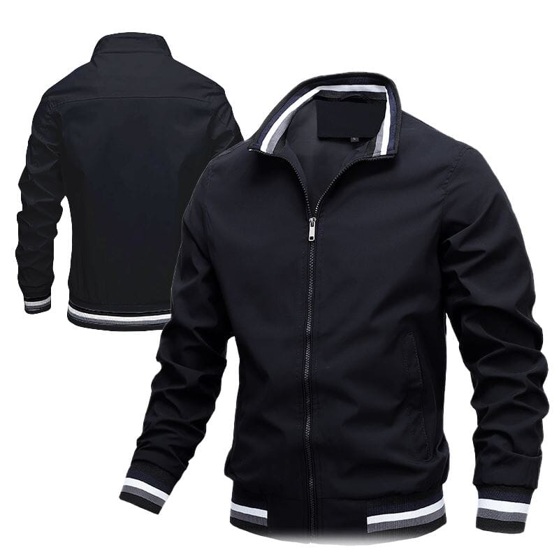 Jaqueta Masculina Social Elegante Roupas (Jaqueta Masculina 15) Dashui Preto PP 