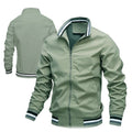 Jaqueta Masculina Social Elegante Roupas (Jaqueta Masculina 15) Dashui Verde PP 