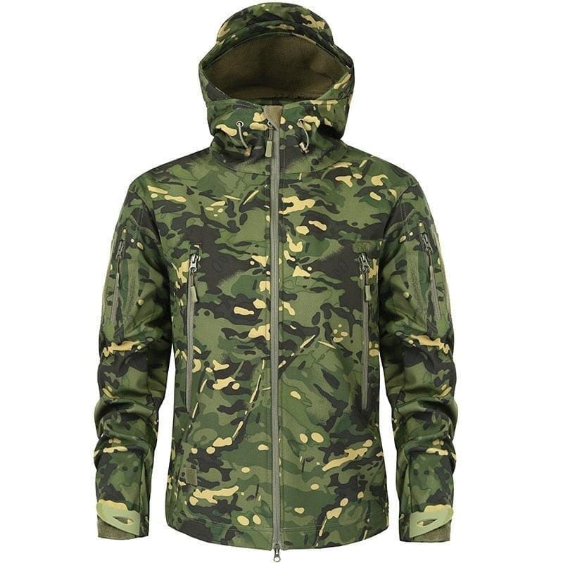 Jaqueta Tática Americana Mage Knight Roupas (Jaqueta Masculina 4) Dashui Camuflada Básica PP 