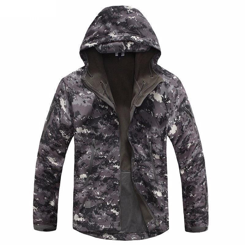 Jaqueta Tática Americana Mage Knight Roupas (Jaqueta Masculina 4) Dashui Camuflada Escuro PP 