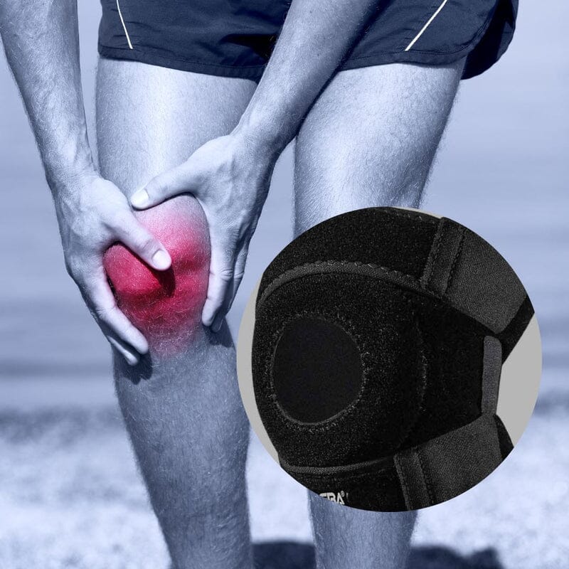 Joelheira de Compressão Ajustável Saúde & Beleza (Joelheira 1) Dm Stores 