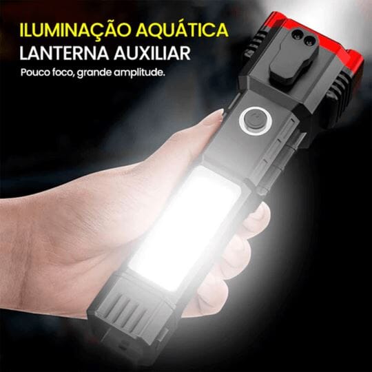 Lanterna Tática 4 em 1 Eletrônicos (Lanterna 2) Dashui 