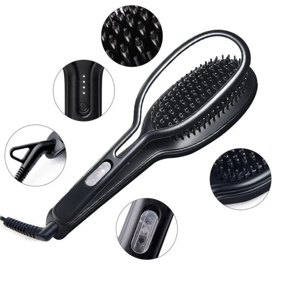 LisseLux - Escova Alisadora Profissional Saude & Beleza (Escova de cabelo 3) Dm Stores 