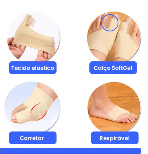 Meia Ortopédica FreeFeet - Corretor de Joanete Saúde & Beleza (Meia Ortopédica 1) Dm Stores 