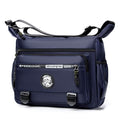 Mochila de Ombro Masculina À Prova d'Água - AquaShield Joias & Acessórios (Mochila 1) Dashui Azul 