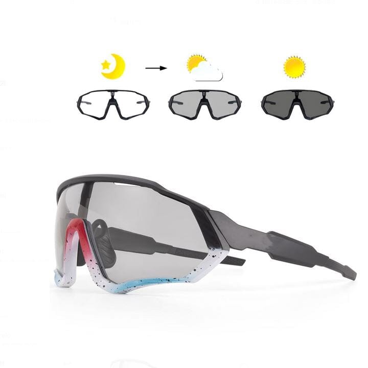 Óculos Fotocromático Cycle Óculos (óculos para ciclismo) Dashui Camaleão 