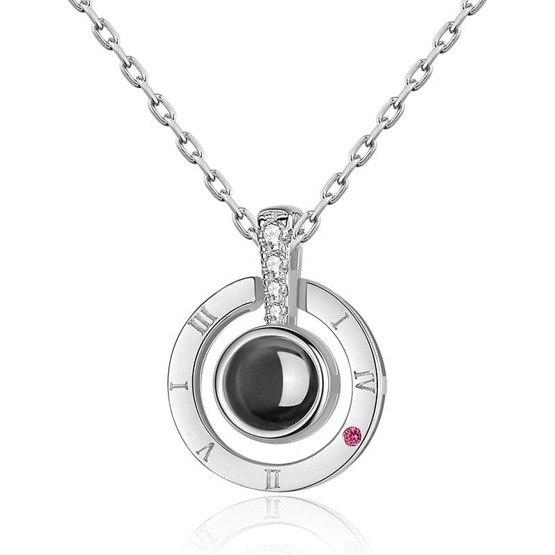 Presente Rosa Box "Eu Amo Você" em 100 Idiomas Joias & Acessórios (Colar 3) Dashui 