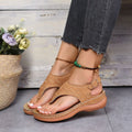 Sandália Feminina Ortopédica Calçados (Sandália Feminina 10) Dashui 33 Marrom 