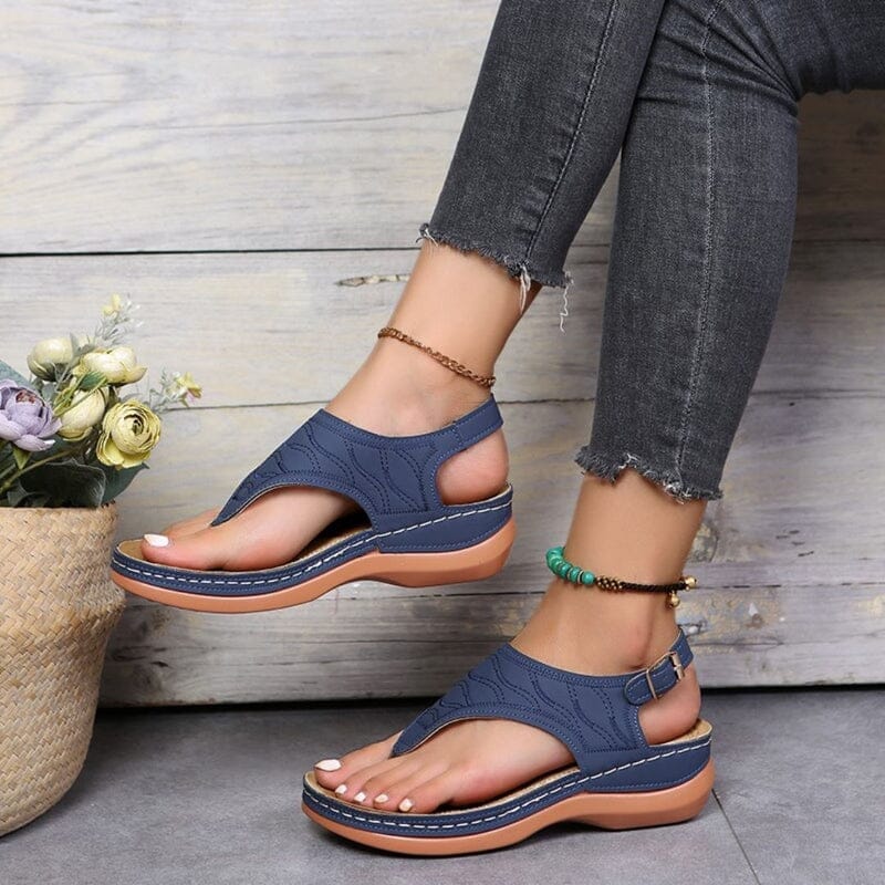 Sandália Feminina Ortopédica Calçados (Sandália Feminina 10) Dashui 